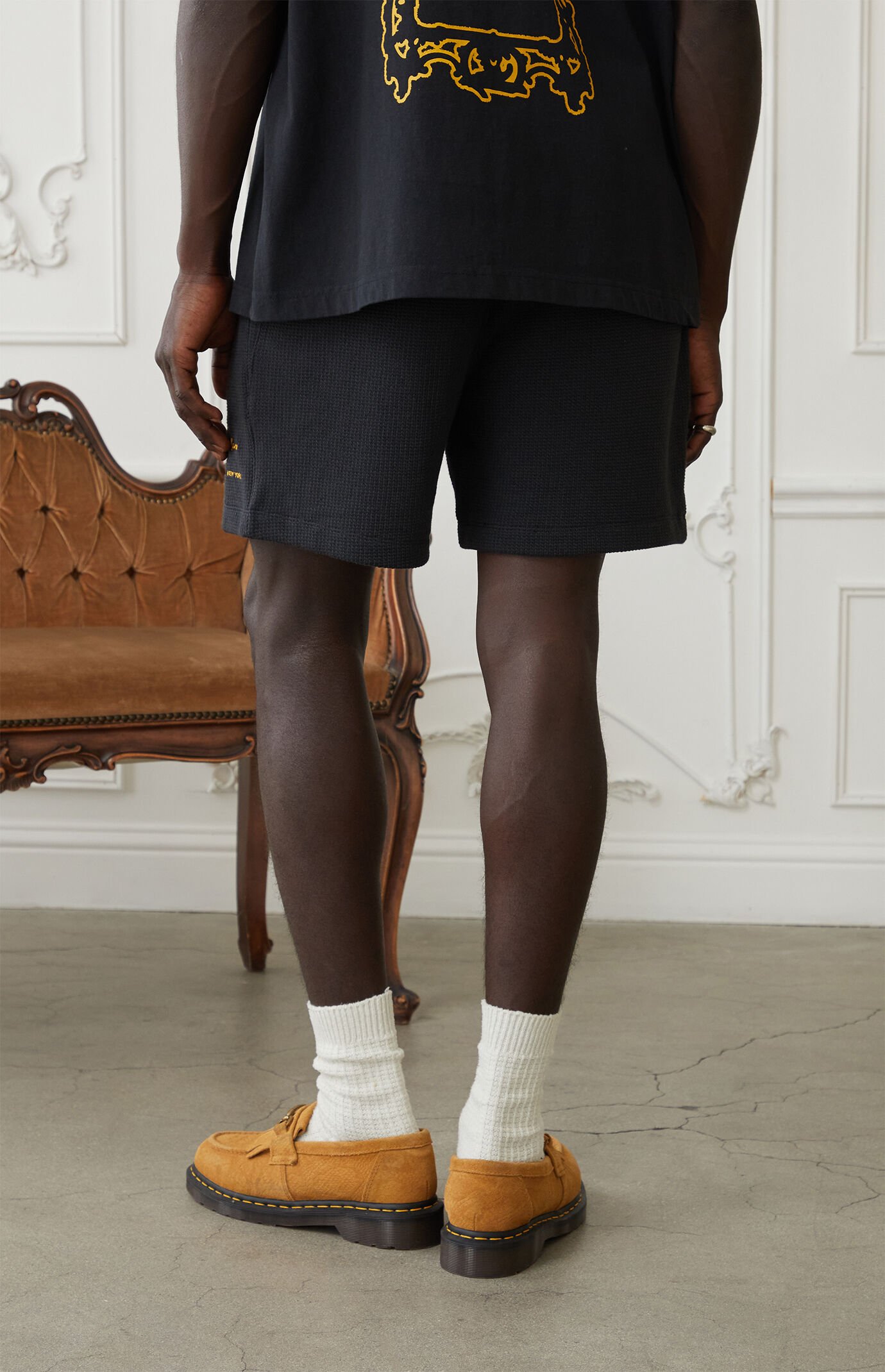 The Met x Pacsun Waffle Knit Shorts