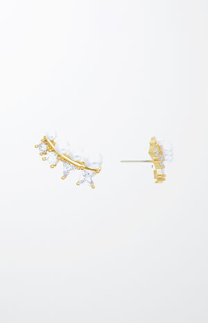 Crystal & Pearl Three-In-One Ear Crawlers image number 3