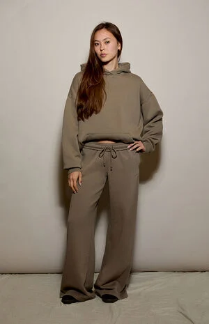 Ultra Soft Fleece Baggy Sweatpants image number 1
