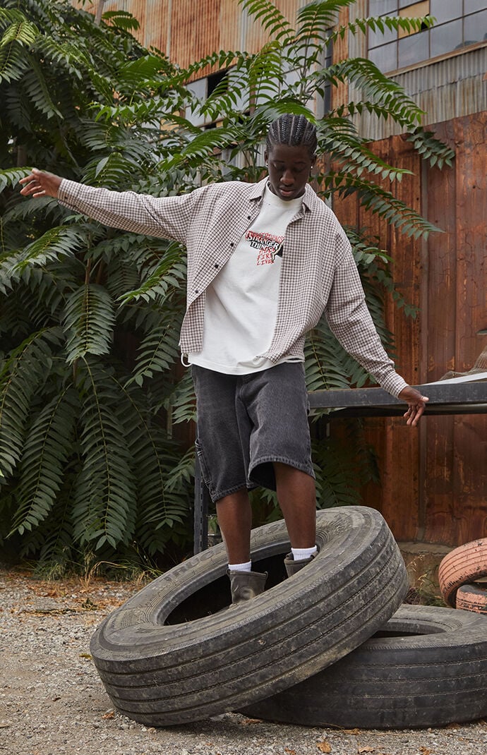 Netflix x Stranger Things Invite Hellfire Club Ripped T-Shirt