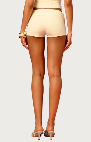 Chic Barbie Sequin Foldover Shorts image number 3