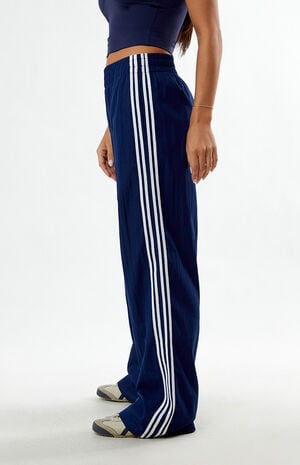 Solid Color Baggy Track Pants image number 3