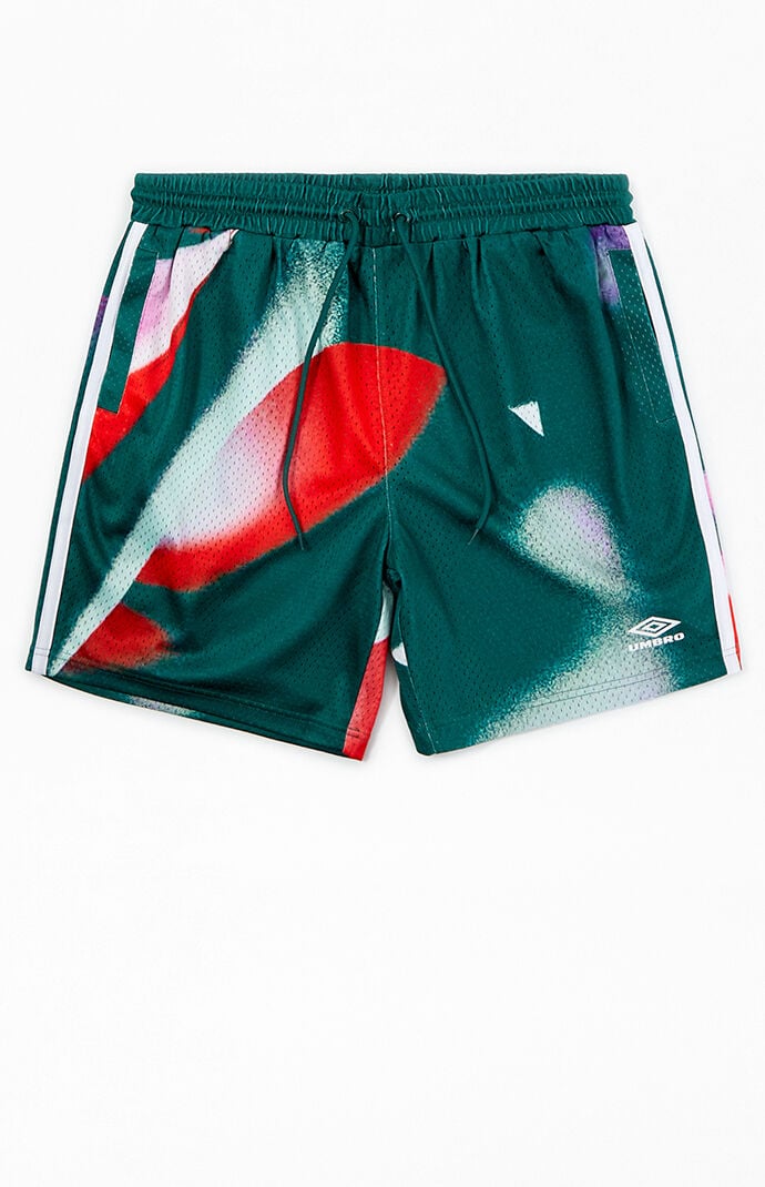 UMBRO■BeachClub Graphic Short Sleeve■送料込 Umbro x PacSun Green Taty Mesh Shorts | PacSun