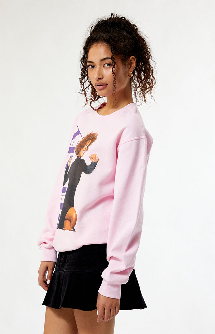 Whitney Houston Power Crew Neck Sweatshirt