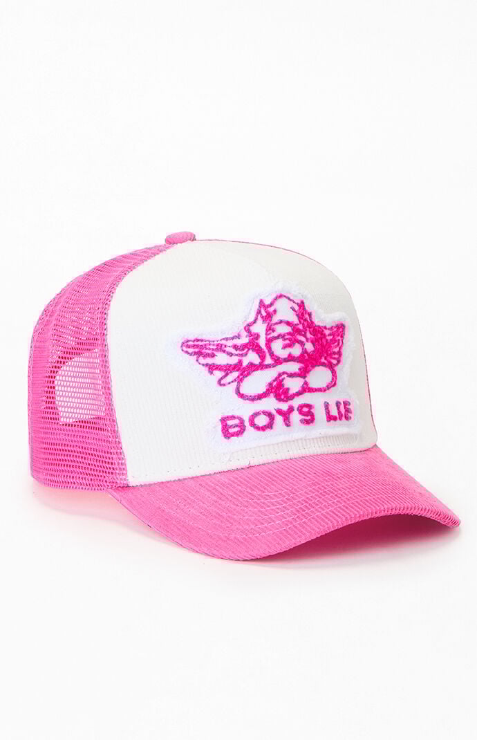 Boys Lie Pink Aura Trucker Hat
