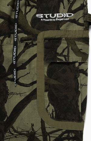 Camo Ripstop Baggy Cargo Pants image number 3