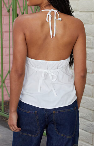 White Edith Tank Top image number 4