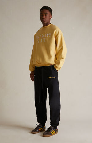 Amber Heavy Fleece Crew Neck Sweatshirt image number 6