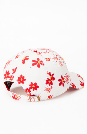 Kids Kansas Chiefs Floral Dad Hat image number 2