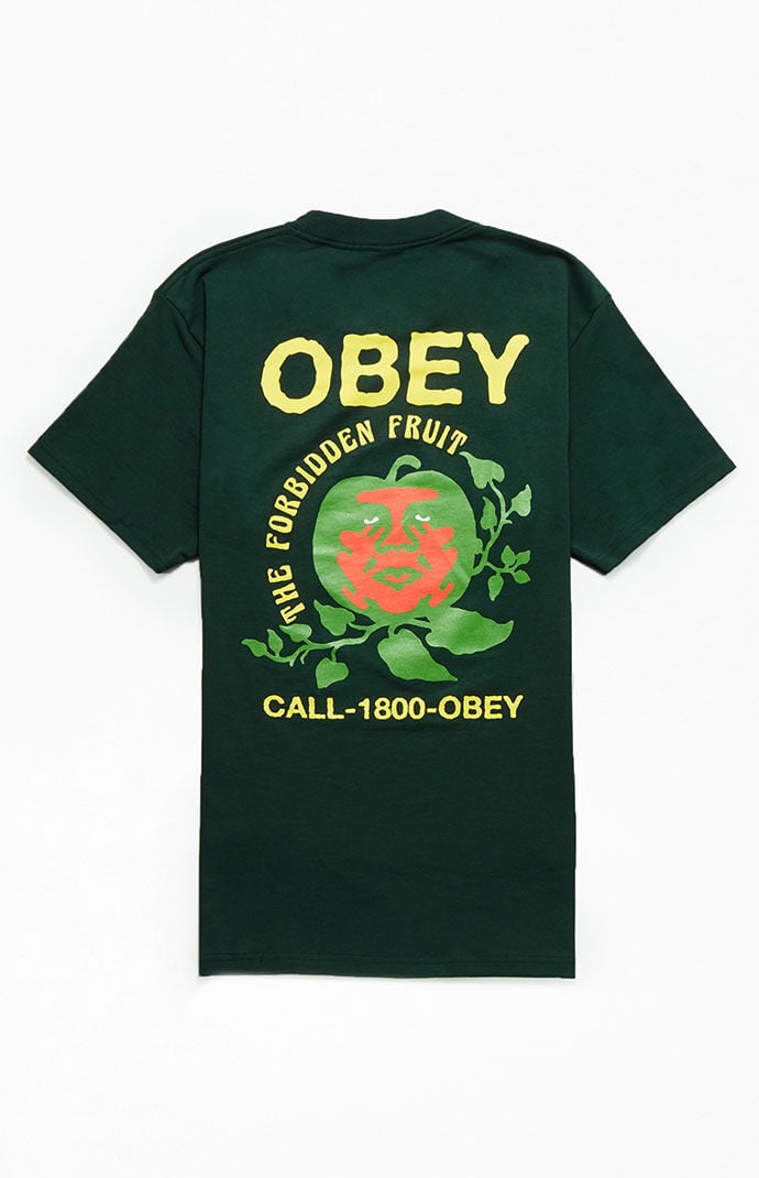 大人気新品セール ブ Obey PacSun | T-Shirt Fruit Forbidden トップス