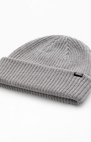 Kids Heather Grey Core Basic Cuff Beanie image number 2