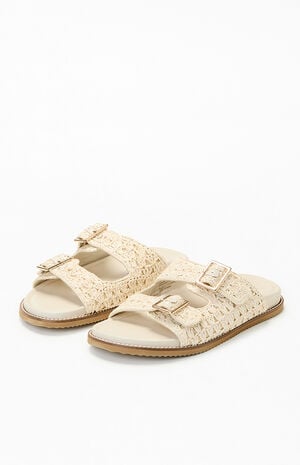 Women's Posey Crochet Slide Sandals image number 2