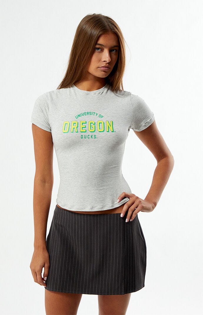 HYPE & VICE Oregon Ducks Cotton Jersey T-Shirt