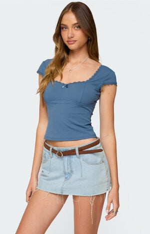 Adela Square Neck Top image number 3