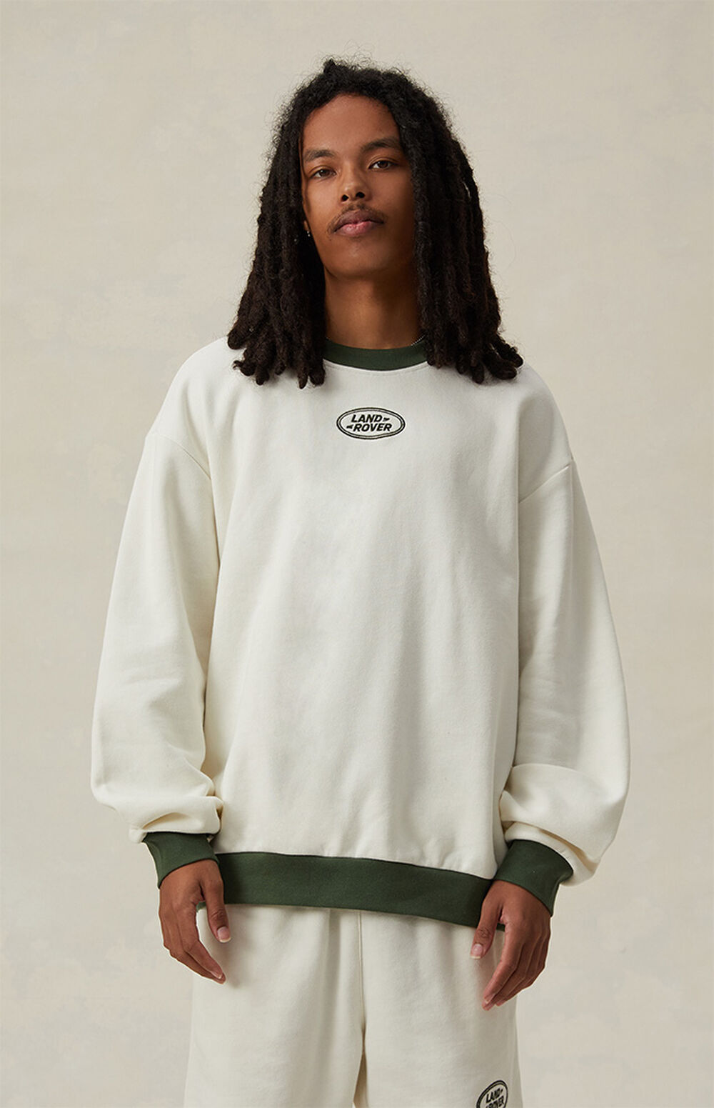 Land Rover Contrast Logo Crew Neck Sweatshirt PacSun