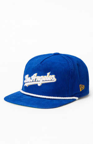 x PS Reserve LA Dodgers 40th Anniversary Corduroy Snapback Hat image number 4