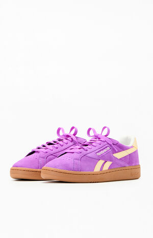 Women's Purple Club C Grounds UK Sneakers image number 2