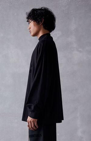 Jet Black Long Sleeve T-Shirt image number 3