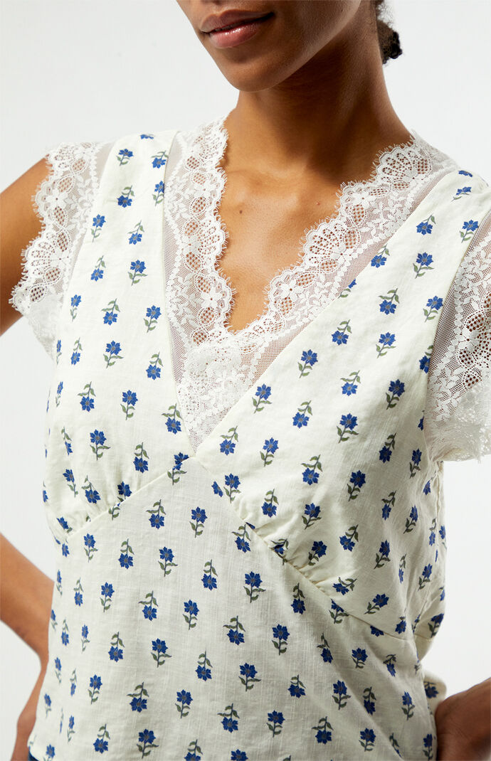 Rhythm Primrose Lace Top