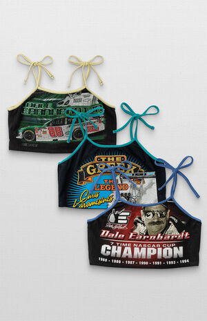 Upcycled Dark Racing Tank Top image number 3