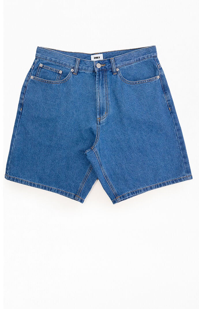 Obey Emerson Baggy Jean Shorts