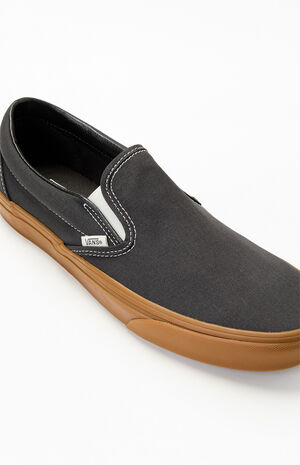 Faded Black Gum Sole Classic Slip-On Shoes image number 6