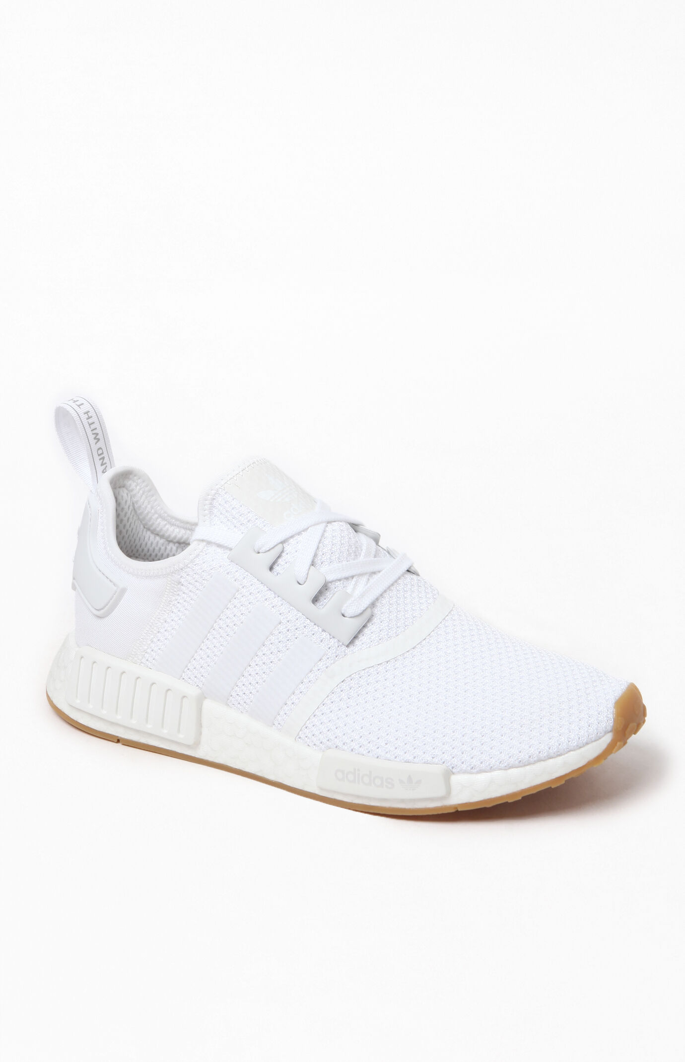Adidas nmd_r1 online shoes  white/gum