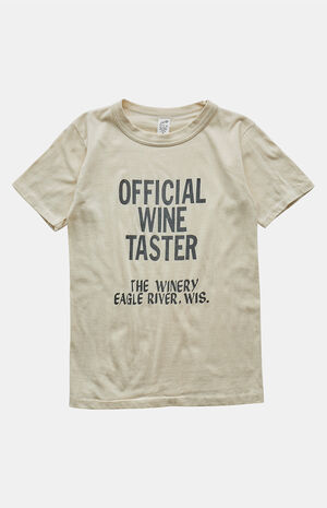 80s Official Wine Taster Baby Graphic T-Shirt image number 1