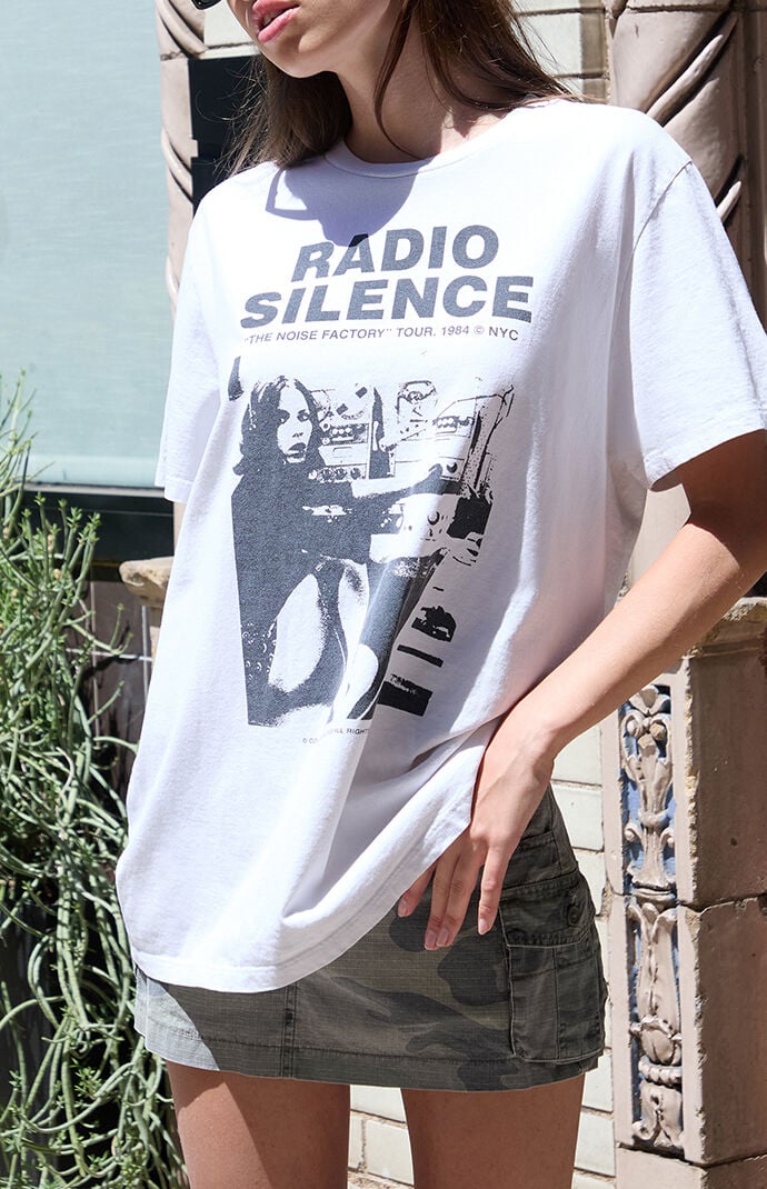 John Galt Penelope Radio Silence Oversized T-Shirt