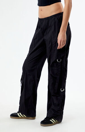 Ruched Low Rise Pull-On Pants image number 3