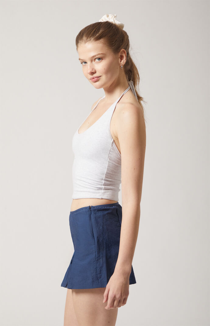 PAC 1980 Active Crinkle Poplin Mini Skort
