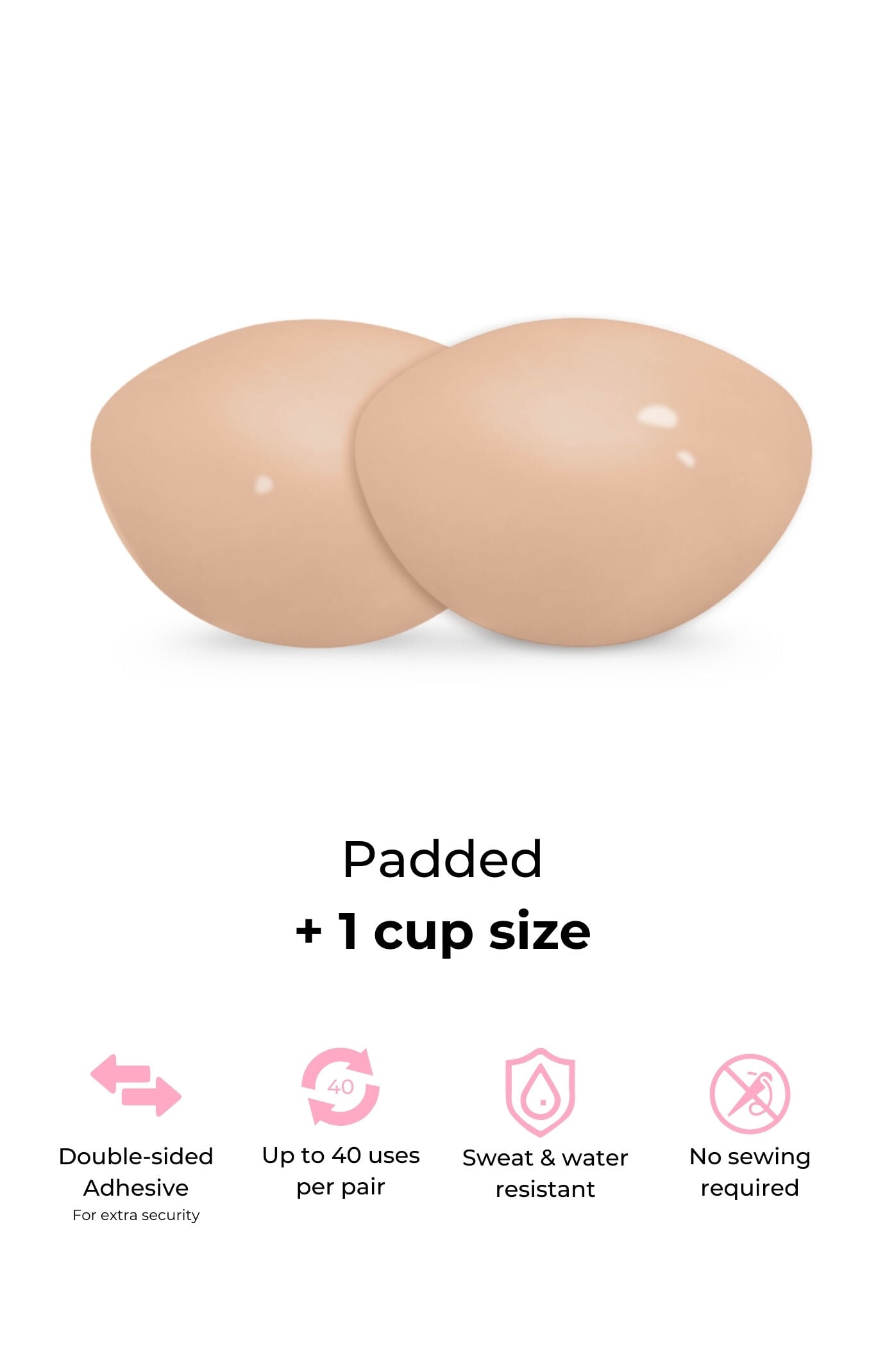 BOOMBA Demi Boost Lite Bra Inserts