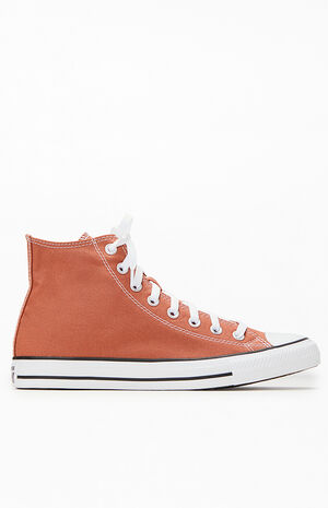 Rust Chuck Taylor All Star High Top Sneakers image number 1