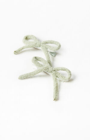 2 Pack Mini Terry Bows image number 2