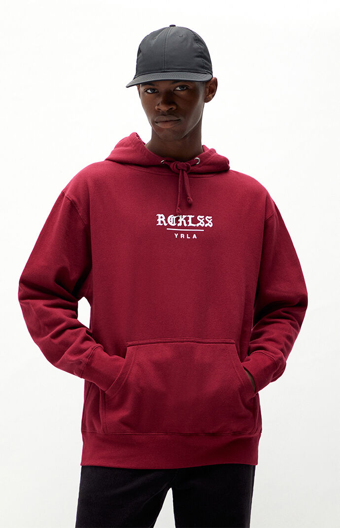 Reckless red new arrivals hoodie