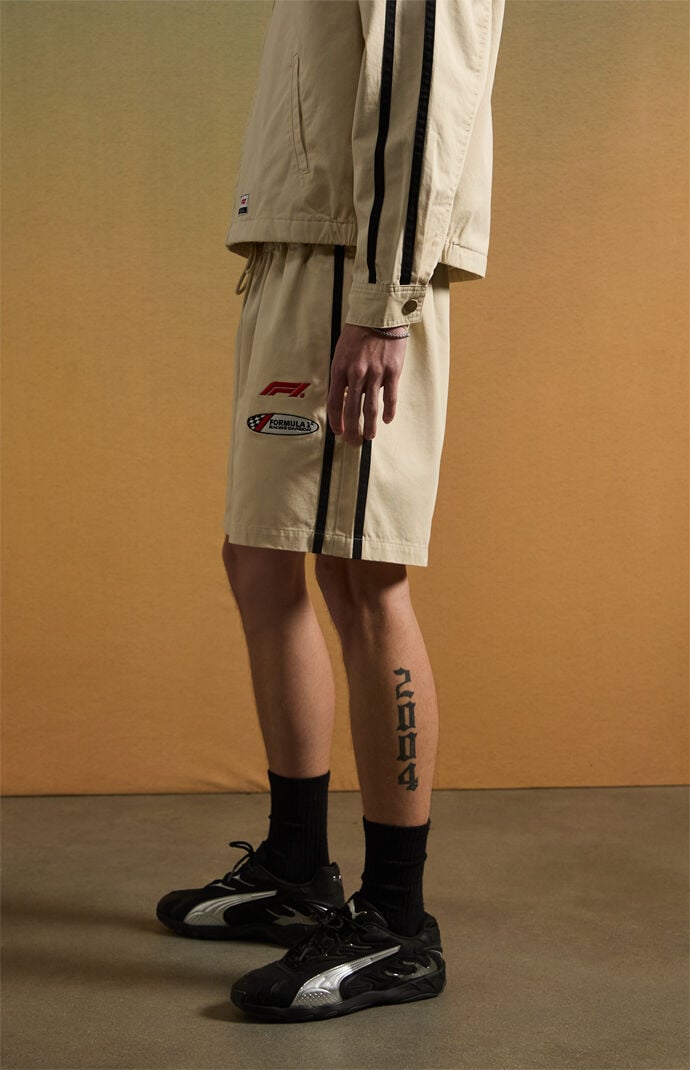 Formula 1 x Pacsun Miami Poplin Shorts