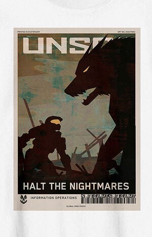 Halo Halt The Nightmares Crew Neck Sweatshirt image number 2