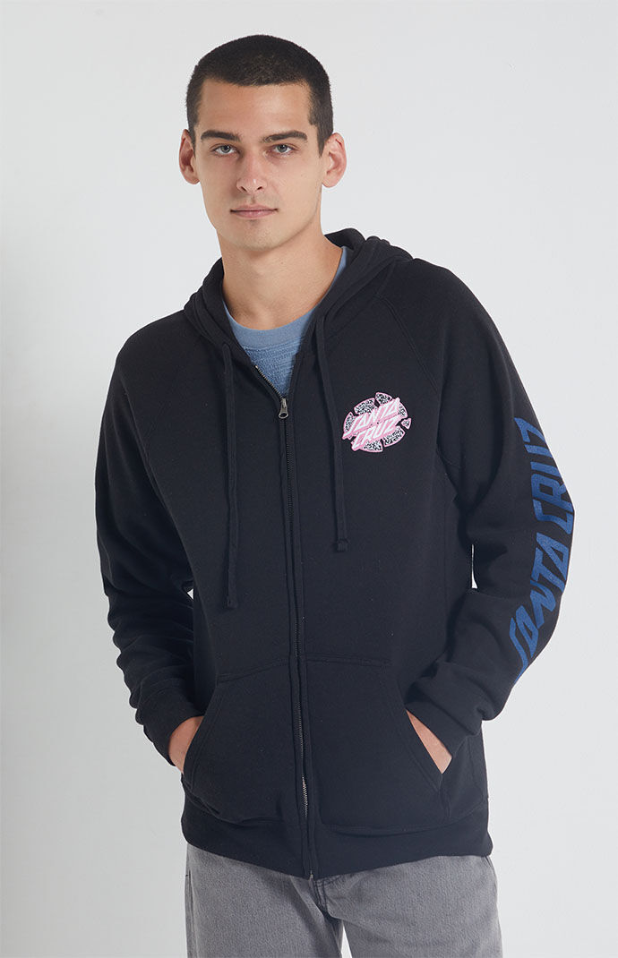 Santa cruz screaming hand zip hoodie sale