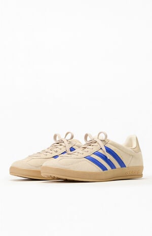 Blue & Tan Gazelle Indoor Shoes image number 2