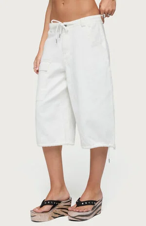 Camo Cargo Bermuda Shorts image number 2
