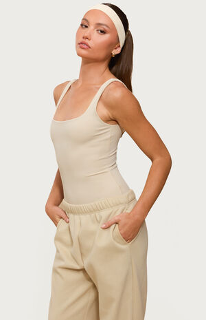 Liona Square Neck Bodysuit image number 2