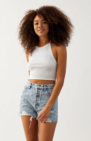 PacCares Malibu Cinched Halter Top | PacSun