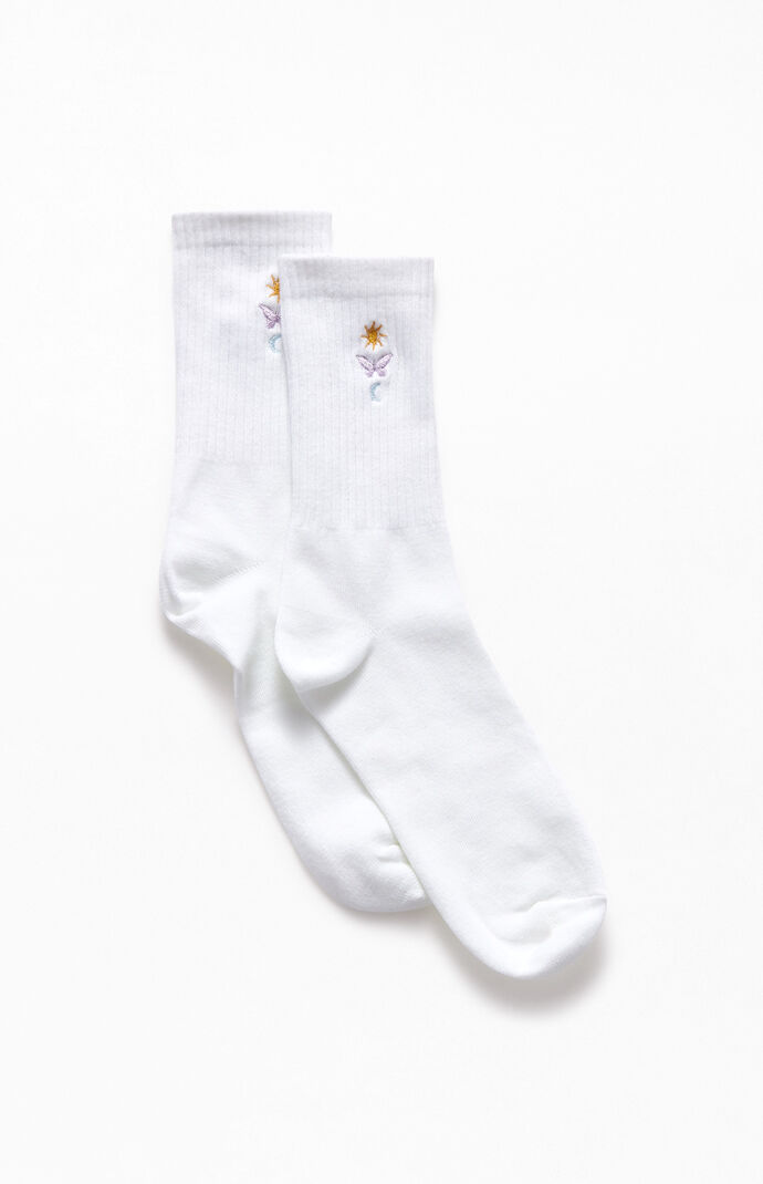 Butterfly Moon Socks