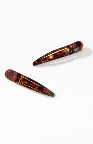 Brown Hair Clips image number 1