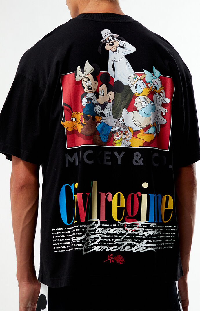 Civil x Mickey Mouse And Friends Oversized T-Shirt | PacSun