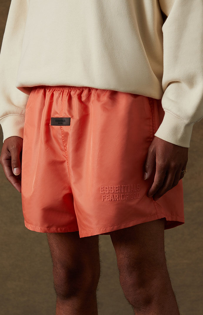 Coral running shorts deals