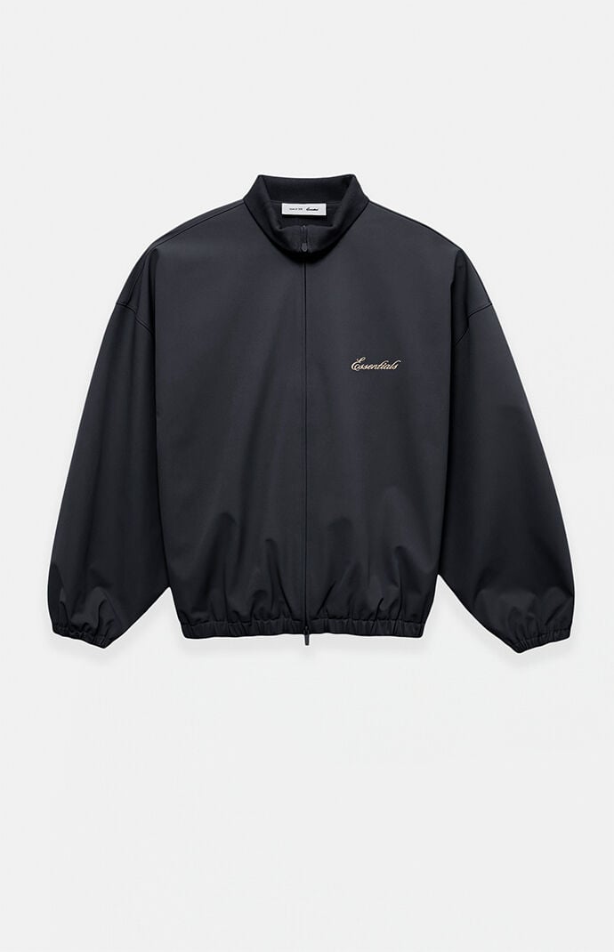Fear of God Vintage Black Signature Full Zip Track Jacket