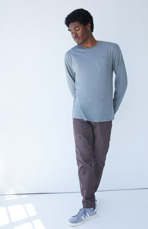 Pocket Long Sleeve Regular Fit T-Shirt Pocket Long Sleeve Regular Fit T-Shirt image number null