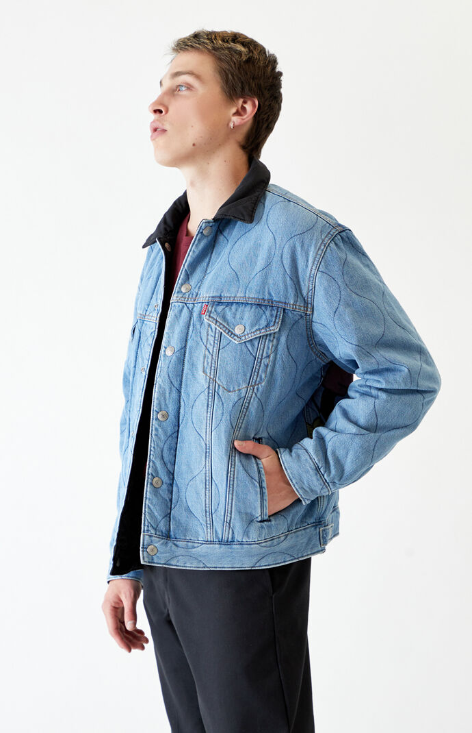 x Disney Vintage Sherpa Denim Jacket