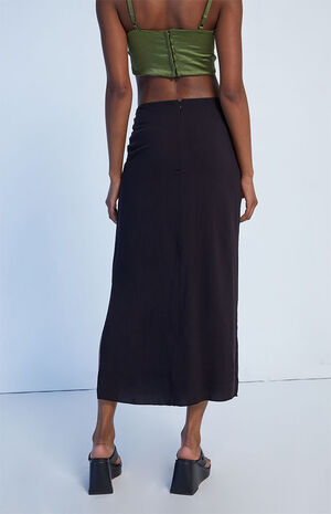 Side Slit Midi Skirt image number 4